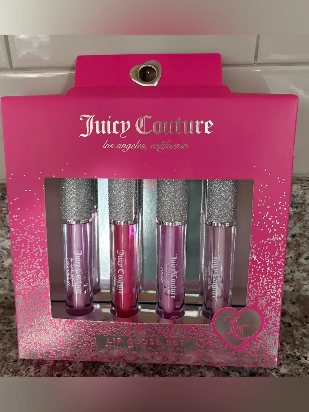 Juicy Couture Lip Gloss Set New in Box
